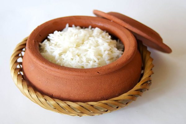 Cơm nấu từ Gạo Đặc Sản Bông Lúa Vàng