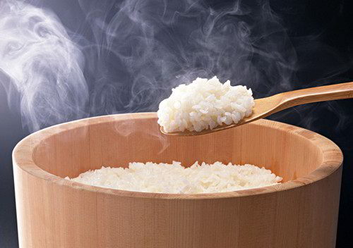 cơm nấu từ Gạo Nàng Hương Chợ Đào